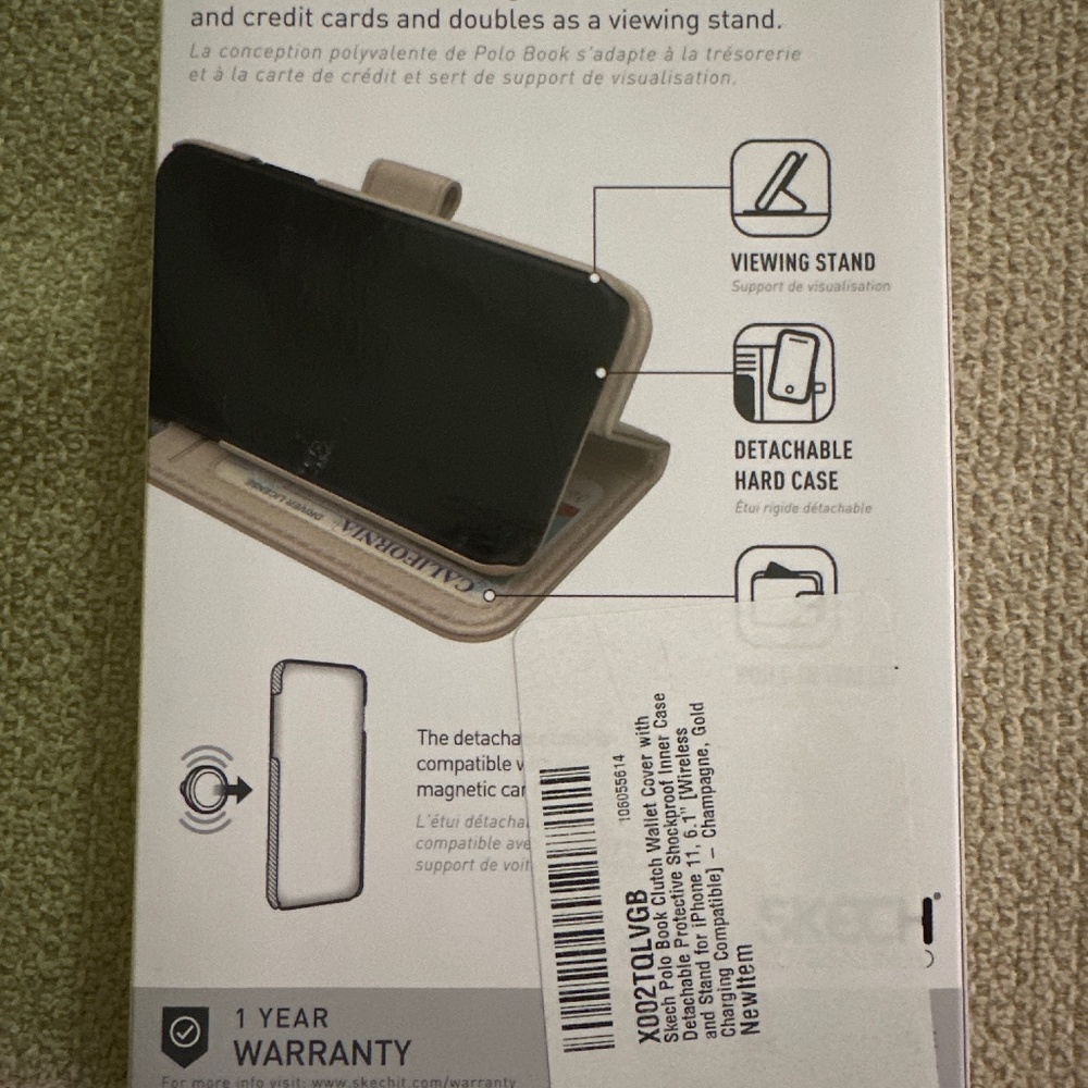 Clutch wallet/iPhone holder